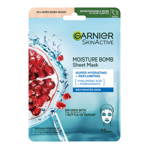 SkinActive Moisture Bomb Super Hydrating & Replumping Sheet Mask