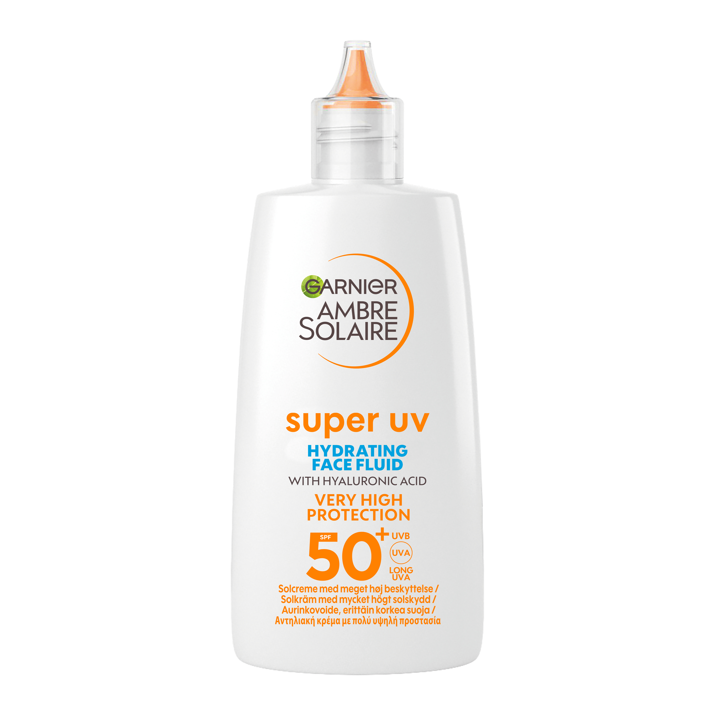 Ambre Solaire Super UV Hyaluronic Acid Hydrating Fluid SPF50+