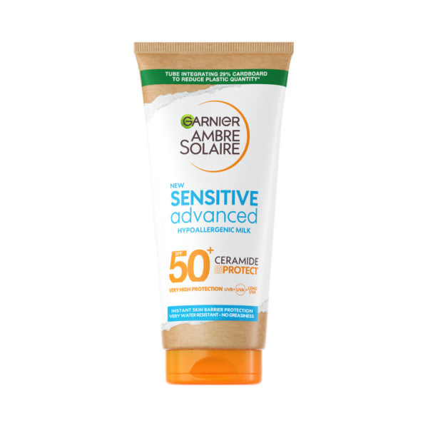 Garnier Ambre Solaire Sensitive Advanced Hypoallergenic Face & Body Sun Protection Lotion SPF50+ for sensitive skin 175 ml