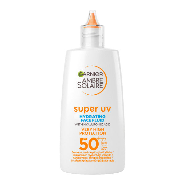 Garnier Ambre Solaire Super UV Hyaluronic Acid Hydrating Fluid SPF50+ for normal skin 40 ml