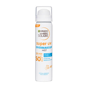 Garnier Ambre Solaire Super UV Over Makeup Protection Mist with Hyaluronic Acid SPF50+ for normal skin 75 ml