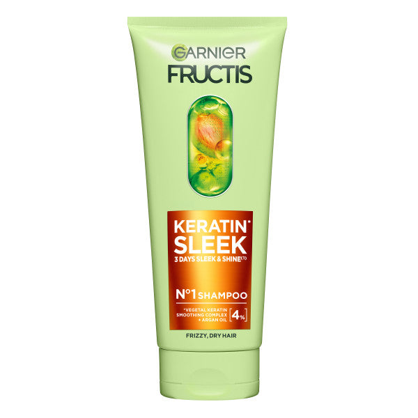 Garnier Fructis Keratin Sleek Shampoo for normal hair 200 ml