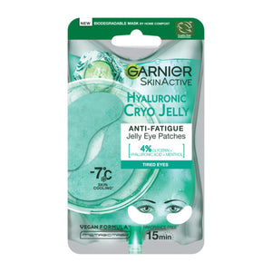 Garnier SkinActive Hyaluronic Cryo Jelly Eye Patches for tired eyes 6 g