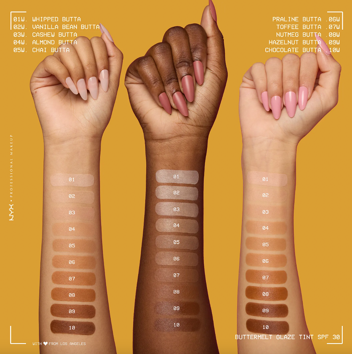 NYX Professional Makeup Buttermelt Glaze Soft Glow Skin Tint SPF30