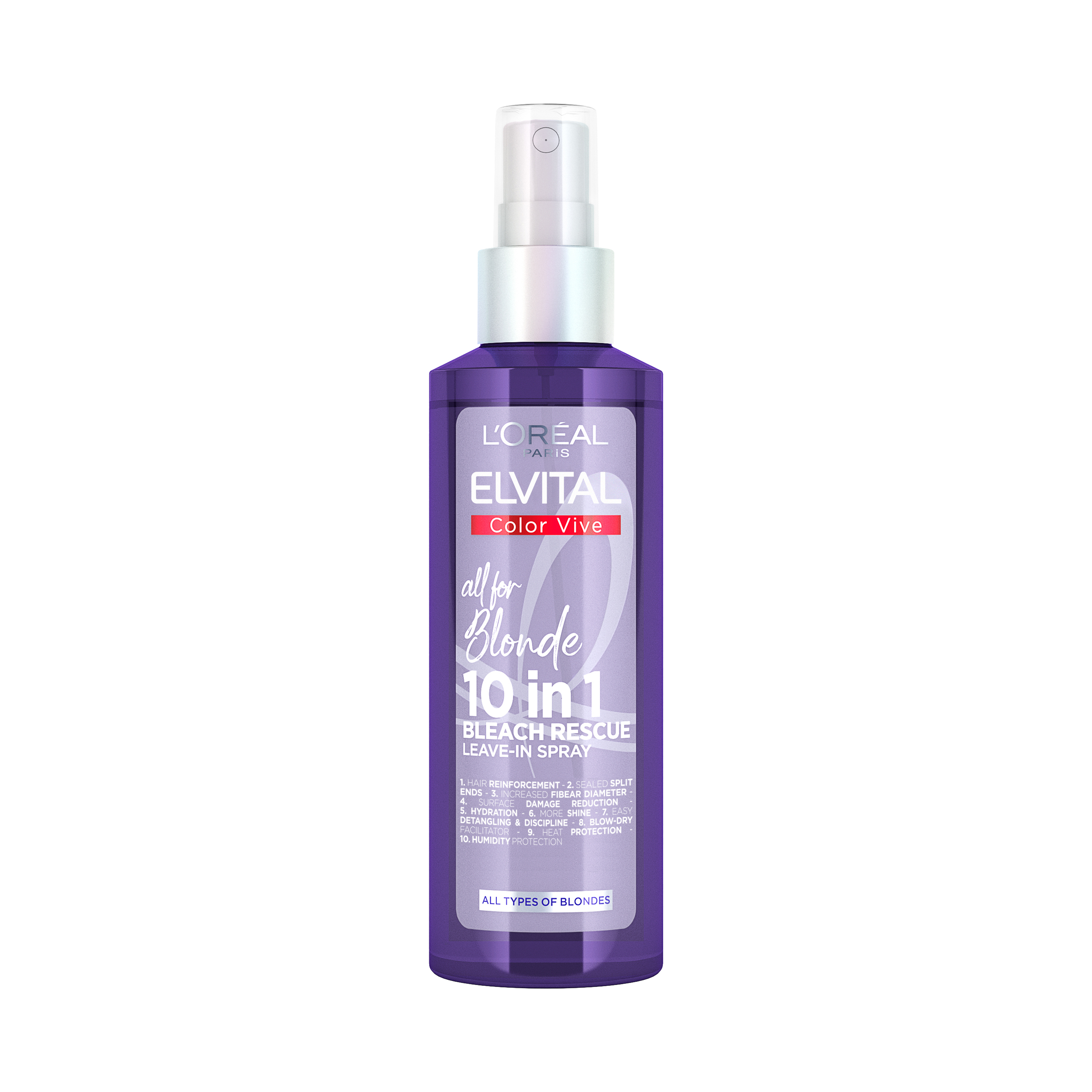 Elvital Color Vive 10-in-1 Bleach Rescue Spray